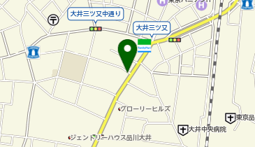 パークアベニュー大井第1の地図画像