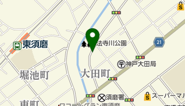 パークゼウス大田町の地図画像