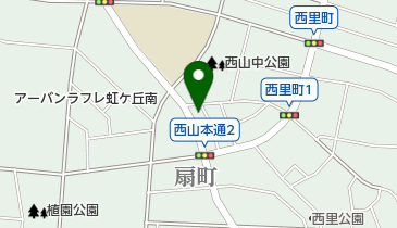 パークゼウス西山本通の地図画像