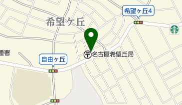 パークゼウス希望ヶ丘の地図画像