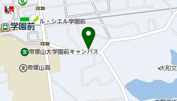 P.ZONE学園南の地図画像