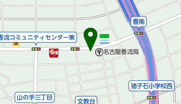 パークゼウス香流3丁目の地図画像