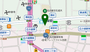 パークゼウス葵1丁目の地図画像