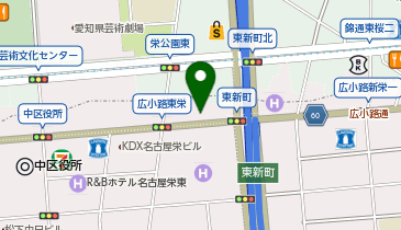 パークゼウス新栄町3丁目の地図画像