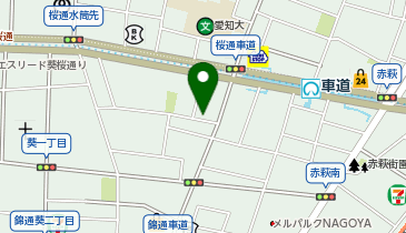 パークエース葵2丁目の地図画像