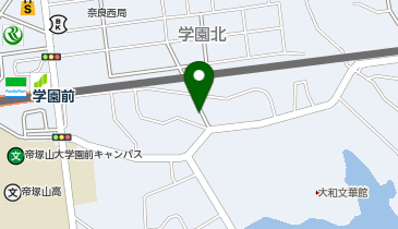 パークエース学園南の地図画像