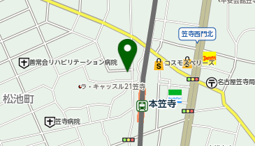 Park Inn 笠寺町の地図画像