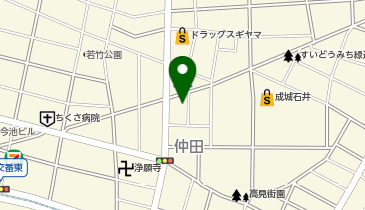 Park Inn 仲田2丁目の地図画像