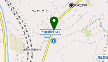 P&P大船笠間2丁目パーキングの地図画像