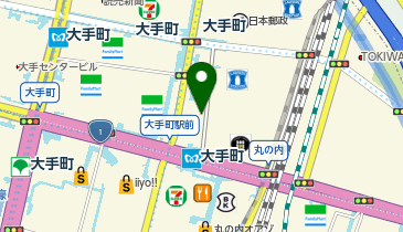 大手町野村ビル駐車場の地図画像
