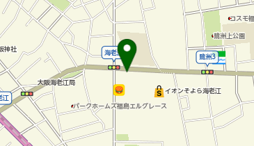 そよら海老江店の地図画像