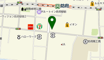 イオン防府店・ルルサス防府店(立体駐車場)の地図画像