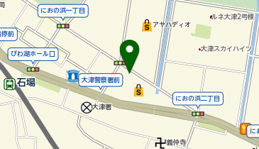 Oh!Me大津テラス駐車場の地図画像
