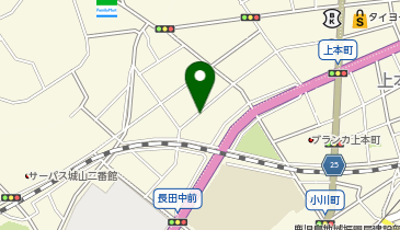 上町いまきいれ病院 駐車場の地図画像