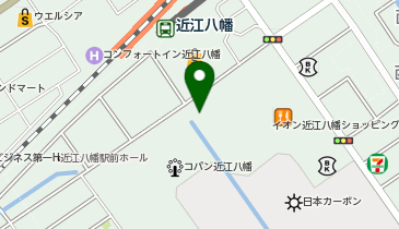 イオン近江八幡ショッピングセンター駐車場の地図画像