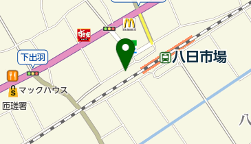 サンパーキング八日市場駅前の地図画像