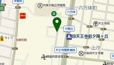 マストパーク四天王寺前夕陽ヶ丘の地図画像