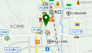 シンコウパーク大口の地図画像