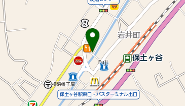 シンコウパーク保土ヶ谷第2の地図画像