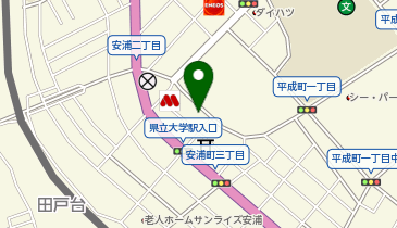 シンコウパーク安浦町の地図画像