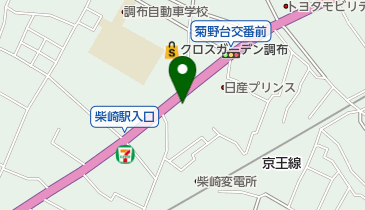 SPS菊野台駐車場の地図画像