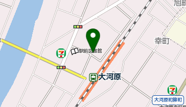 SPS大河原駅前駐車場の地図画像