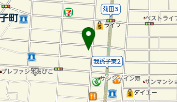 ジャストインパーク我孫子東2丁目の地図画像