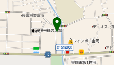 ジャストインパークさらさのゆ第二の地図画像