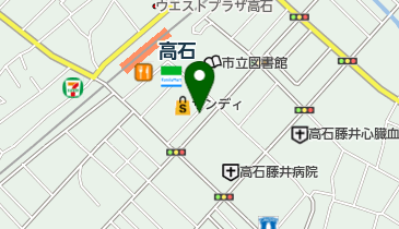 ジャストインパーク高石綾園の地図画像