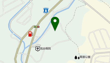 ジャストインパークベルデ名谷の地図画像
