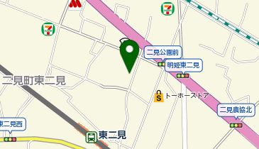 ジャストインパーク明石東二見第二高層住宅の地図画像