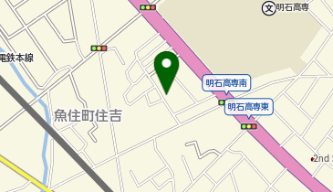 ジャストインパーク兵庫県営明石魚住高層住宅の地図画像