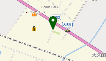 ジャストインパーク兵庫県営明石大久保南鉄筋の地図画像