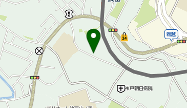 ジャストインパーク神戸市営房王寺町第6の地図画像