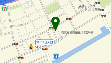 ジャストインパーク神戸市営住宅魚崎南第4の地図画像