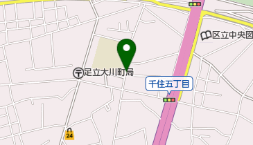 リクスタパーキング千住大川町第2駐車場の地図画像