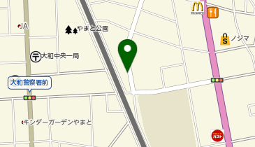 タマパーク大和南の地図画像