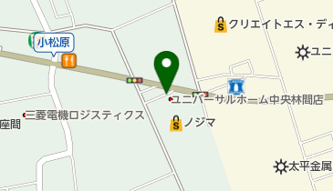 タマパーク小松原の地図画像