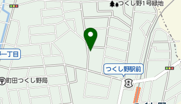 タマパークつくし野第4の地図画像