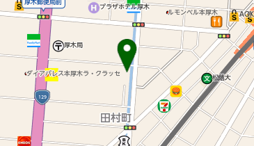 タマパーク厚木田村町第2の地図画像