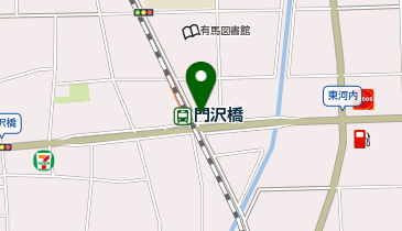 タマパーク海老名門沢橋の地図画像