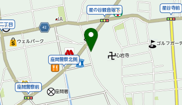 タマパーク座間入谷西の地図画像