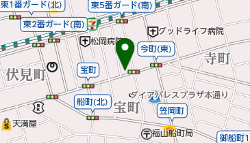 TSパーキング本通りの地図画像