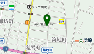 ナイスチケットパーク築地町第2 82の地図画像