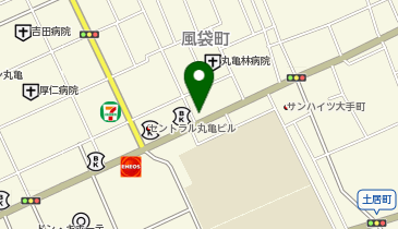 ナイスチケットパーク丸亀風袋町 123の地図画像