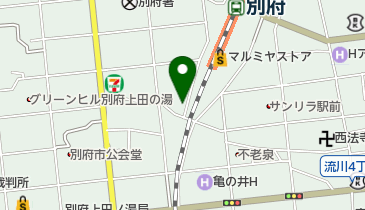 トラストパーク別府駅西の地図画像