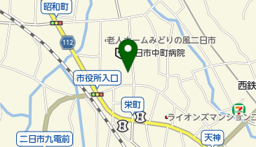 ルポ二日市駐車場の地図画像