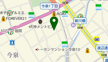 トラストパークBOOM天神本店の地図画像