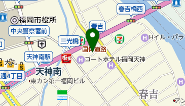 トラストパーク春吉3丁目3の地図画像