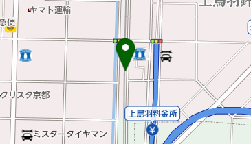 Pat十条・上鳥羽口間第1駐車場の地図画像